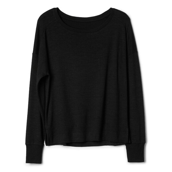 GAP Softspun boatneck dropped shoulder sleeve top - Picture 3 of 9